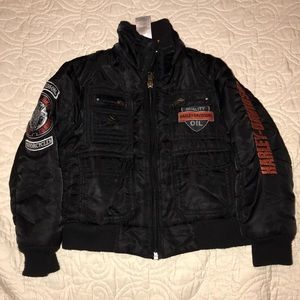 Harley Davidson bomber jacket